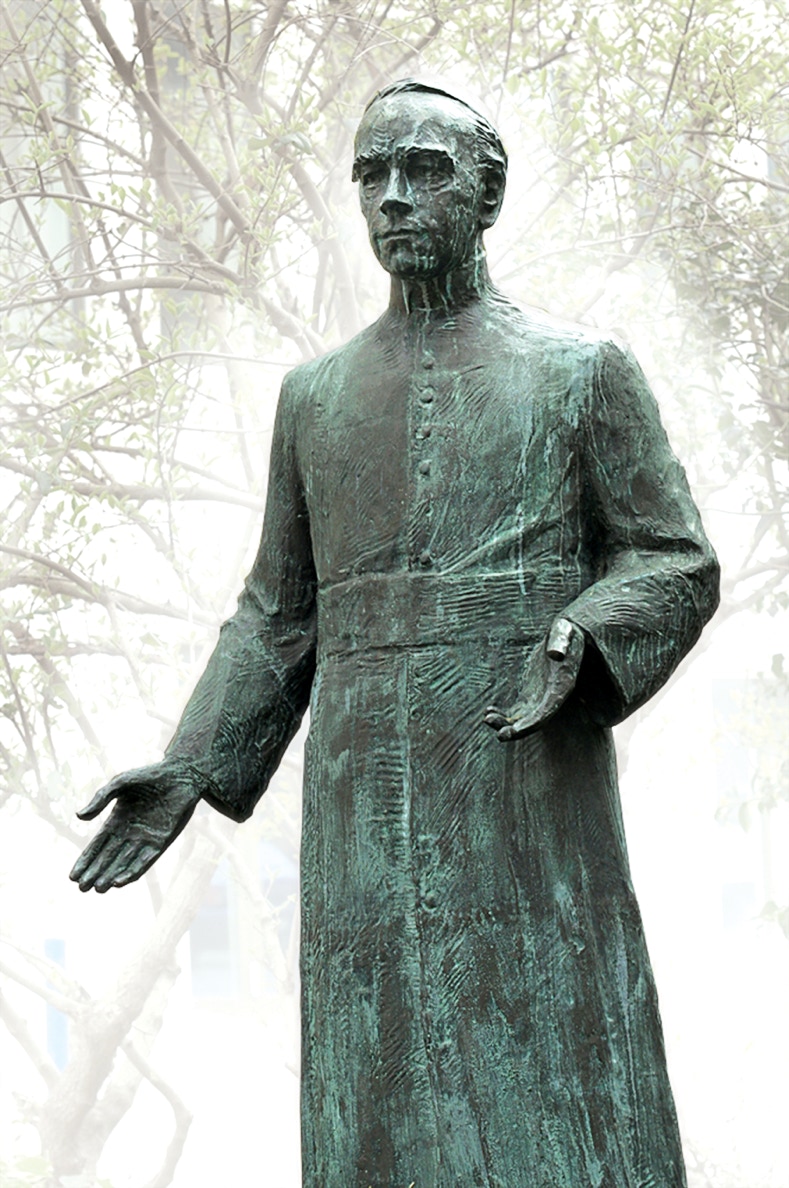 Adolf Kolping pomnik, Rzeźba pomnikowa, Bogumił Burztński